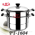 Stainless Steel Steamer Pot/Cookware Steamer/Induction Steamer Pot